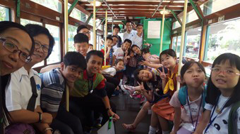 JEC Touring Hong Kong’s culture by tram