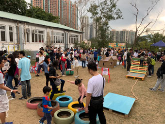Full house for the Wu Kwai Sha Youth Village open day